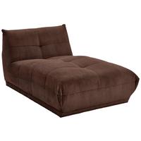 Modul Sofa Giselle Ottomane B: 105 Cm Cord Braun - Braun, Trend, Textil (105/80/185cm) - Livetastic