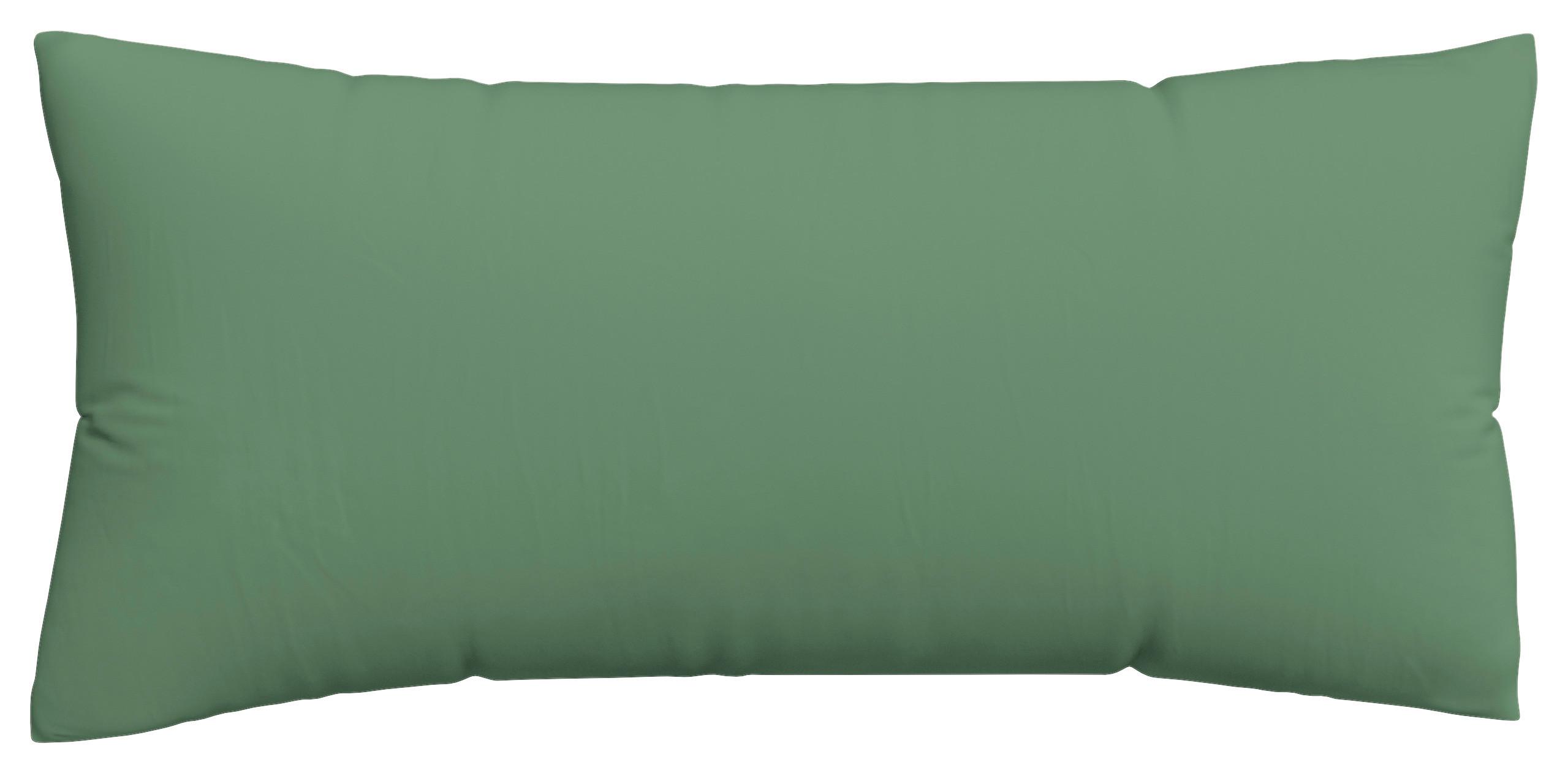 Kissenbezug Knitted 40x80 cm Jersey Grün - Grün, Basics, Textil (40/80cm) - Schlafgut