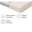 Komfortschaummatratze Base H3 90x200 - Weiß, MODERN, Textil (200/90cm) - Livetastic Komfortschaummatratze Base H3 90x200 - Weiß, MODERN, Textil (200/90cm) - Livetastic
