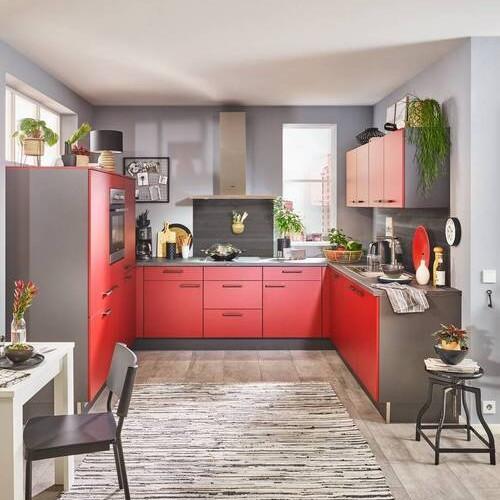 Einbauküche Pn 200/80 Frei Planbar Modernes Design - Holzwerkstoff - Pino