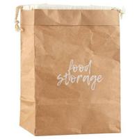 Víceúčelový sáček Food bag Potatoe, V: 32cm - přírodní barvy, Moderní, papír (23/32/16cm) - ecoTree