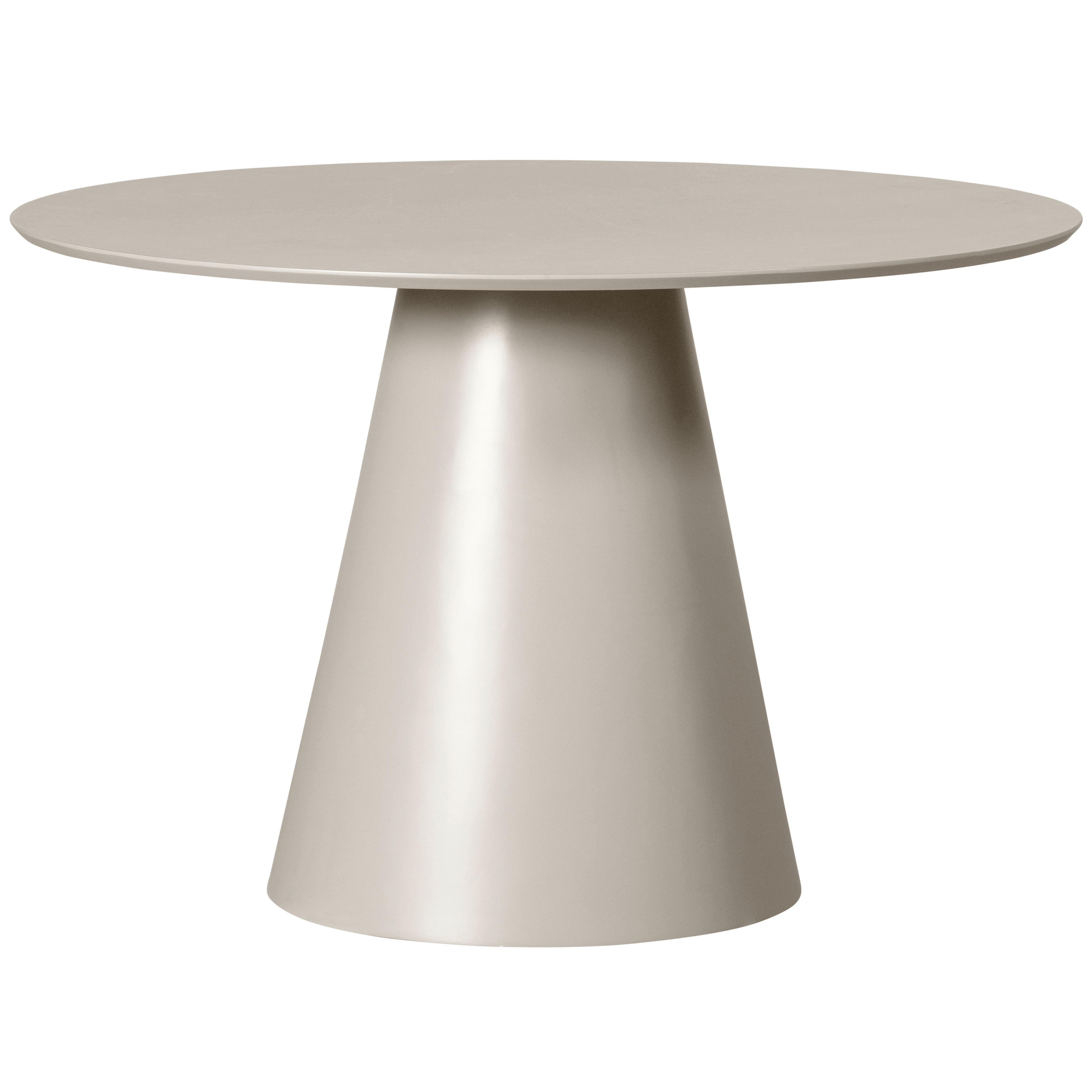 Esstisch Jorre Beige L: 120 Cm - Beige, Design, Holzwerkstoff (120/120/76cm) - Livetastic