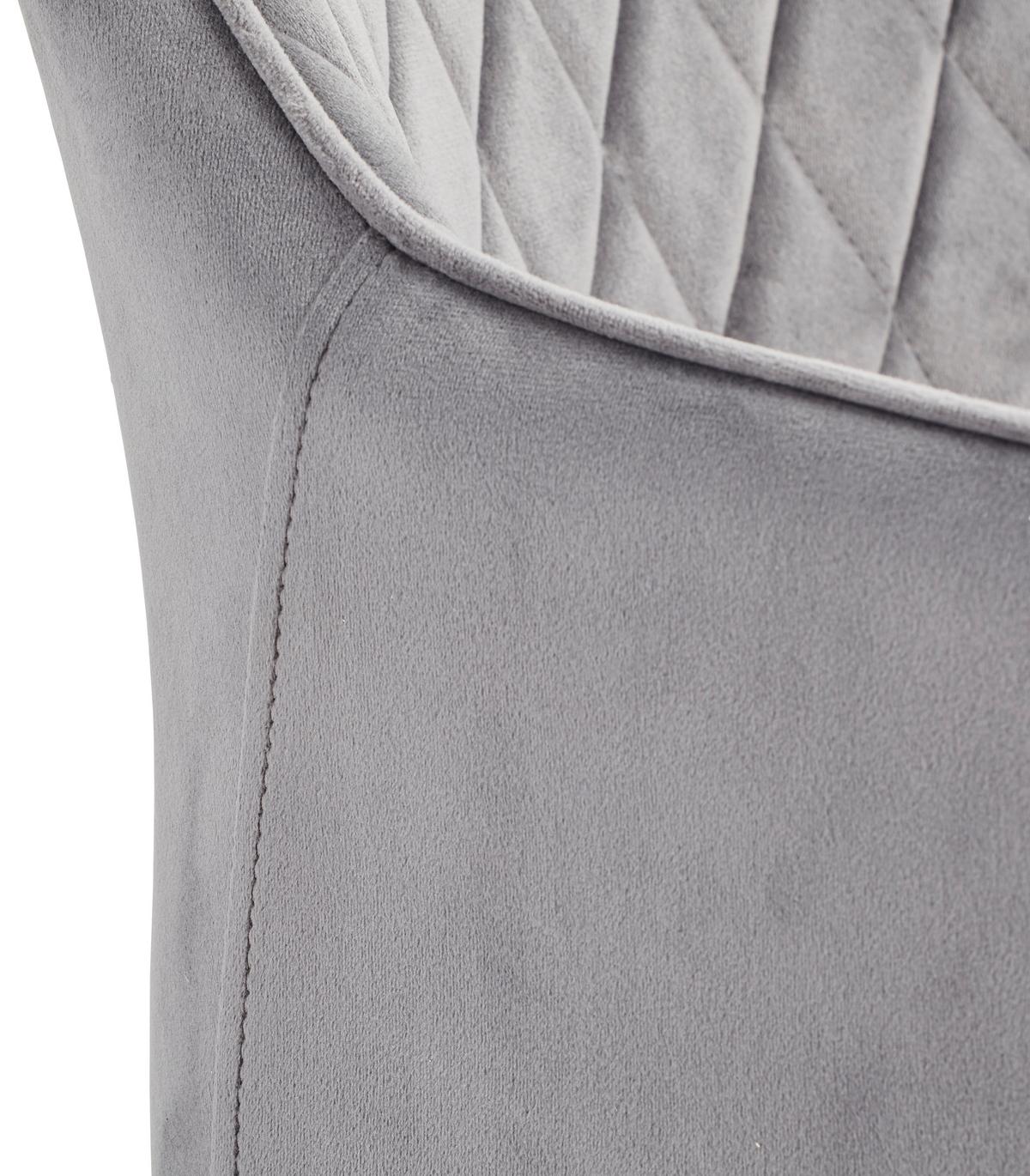 Armlehnstuhl-set 2er Genua Dunkelgrau Gepolstert - Dunkelgrau/Schwarz, KONVENTIONELL, Holz/Textil (56/80,5/56cm) - MID.YOU