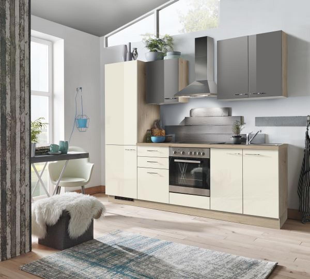 Konyhablokk Star - Modern, faalapú anyag (250cm) - Express
