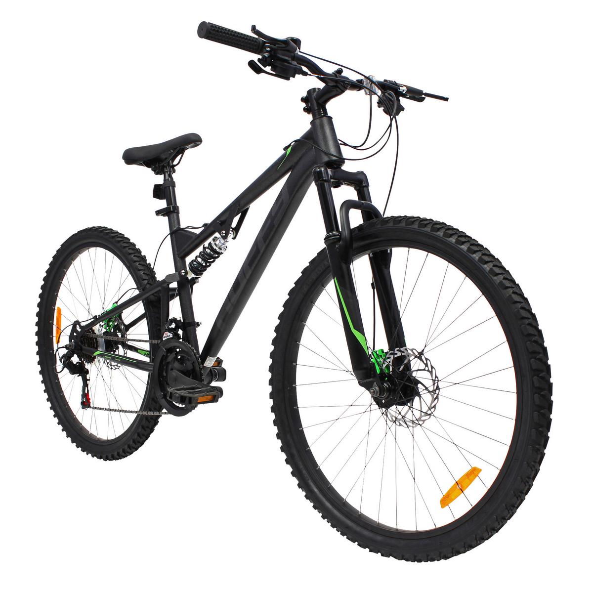 MOUNTAINBIKE HUFFY MARKER 26IN MOUNTAINBIKE - Schwarz, Basics, Metall (68/100/171cm)
