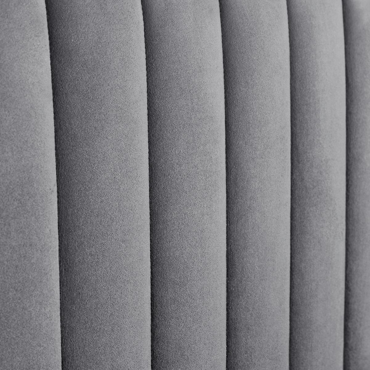 Boxspring postel ROMA tm. šědá, 180x200cm - šedá/černá, Moderní, kov/dřevo (180/200cm) - Bessagi Home