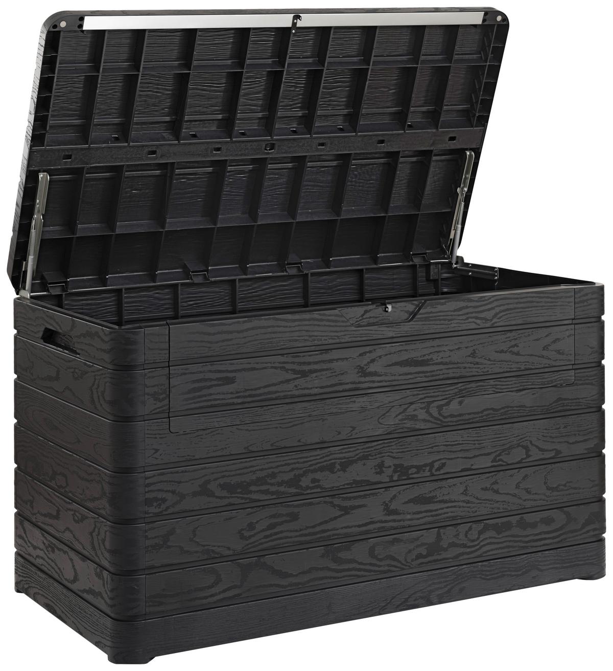 BEDNA NA POLŠTÁŘE DOLOMITI - antracitová, Basics, plast (146/85/82cm) - Mömax