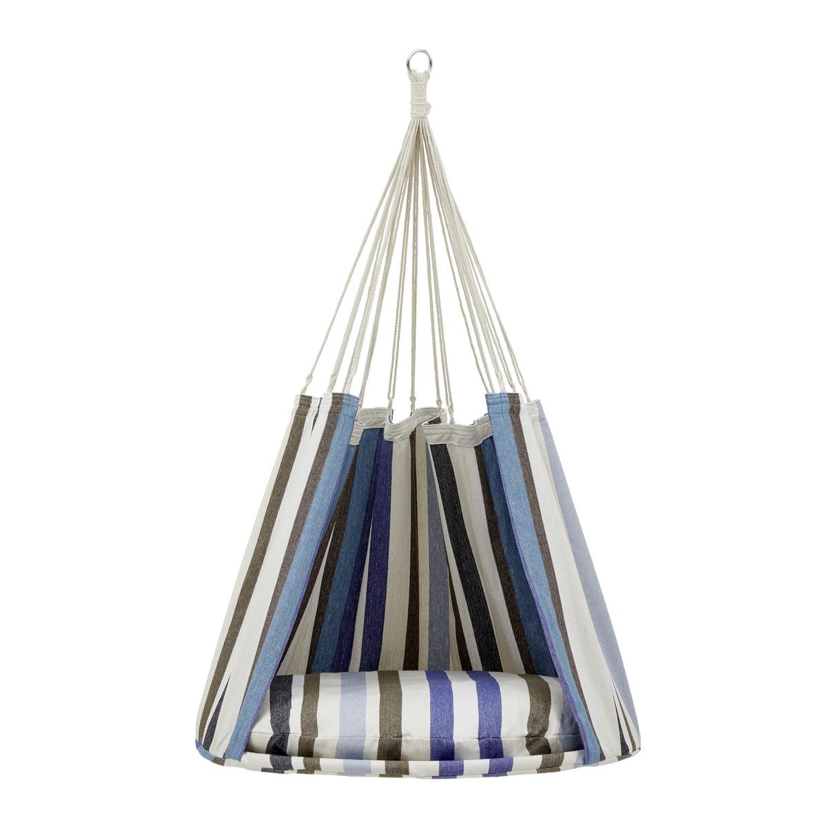 Závěsné křeslo FUNNY - vícebarevná, Moderní, kov/textil (80/130/80cm) - Bessagi Garden
