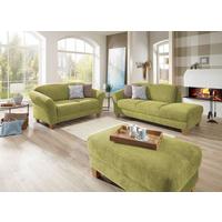 Récamiere Gotland V, Grün B: 194 cm - Naturfarben/Grün, KONVENTIONELL, Textil (194/84/91cm) - Sit & More