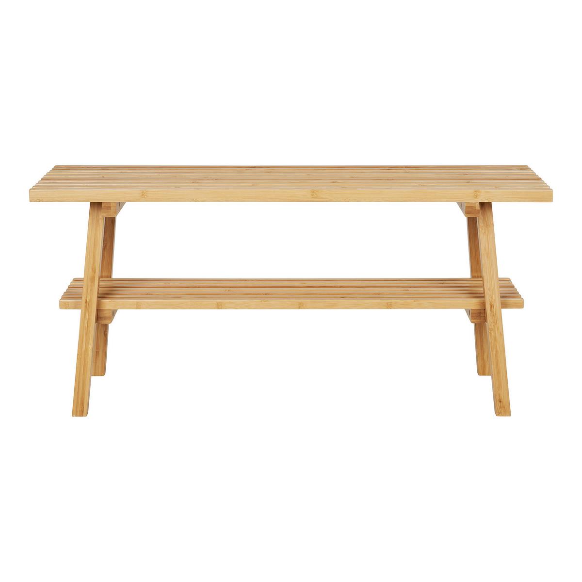 GARDEROBENBANK Ember Naturfarben B: 70cm - Naturfarben, Design, Holz (70/28/45cm) - MID.YOU