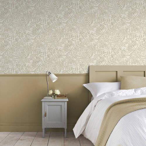 Vliestapete 118129 - Beige, Basics, Papier/Kunststoff (52/1005cm)