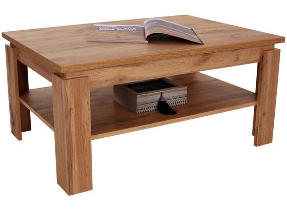 Konferenčný Stolík Nizza 2 - farby dubu, Moderný, kompozitné drevo (100/45/60cm) Konferenčný Stolík Nizza 2 - farby dubu, Moderný, kompozitné drevo (100/45/60cm)