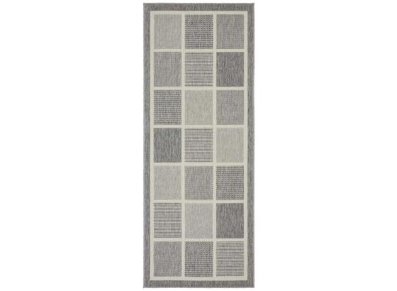 Koberec Tkaný Na Plocho Minnesota 1 - šedá, Moderní, textil (80/200cm) - Modern Living Koberec Tkaný Na Plocho Minnesota 1 - šedá, Moderní, textil (80/200cm) - Modern Living
