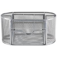 Držák na tužky MESH - šedá, Moderní, kov (22,3/10,5/11cm) - Mömax