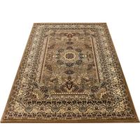 Orientalischer Webteppich Beige Marrakesh 80x150 cm - Beige, KONVENTIONELL, Textil (80/150cm)