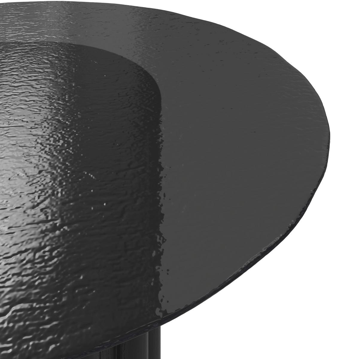 Jídelní stůl Zelia, P: 120  cm - černá, Moderní, dřevo/kompozitní dřevo (120/75/120cm) - Bessagi Home