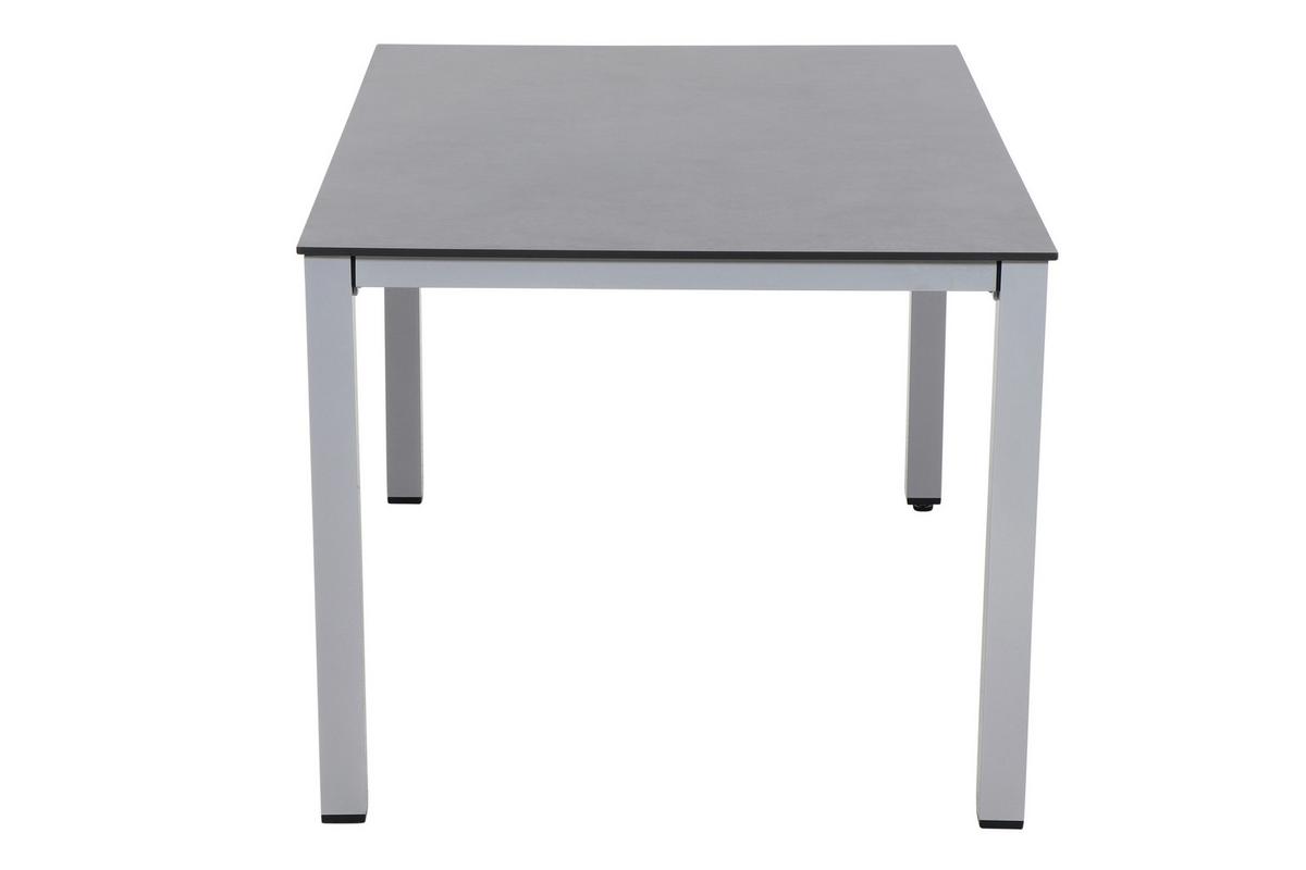 Gartentisch Metall/Kunststoff /Holzwerkstoff L 160 cm - Anthrazit/Silberfarben, KONVENTIONELL, Holzwerkstoff/Kunststoff (160/90/72cm) - Siena Garden