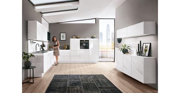 Einbauküche Florenz - Eichefarben/Anthrazit, MODERN, Holzwerkstoff - Vertico