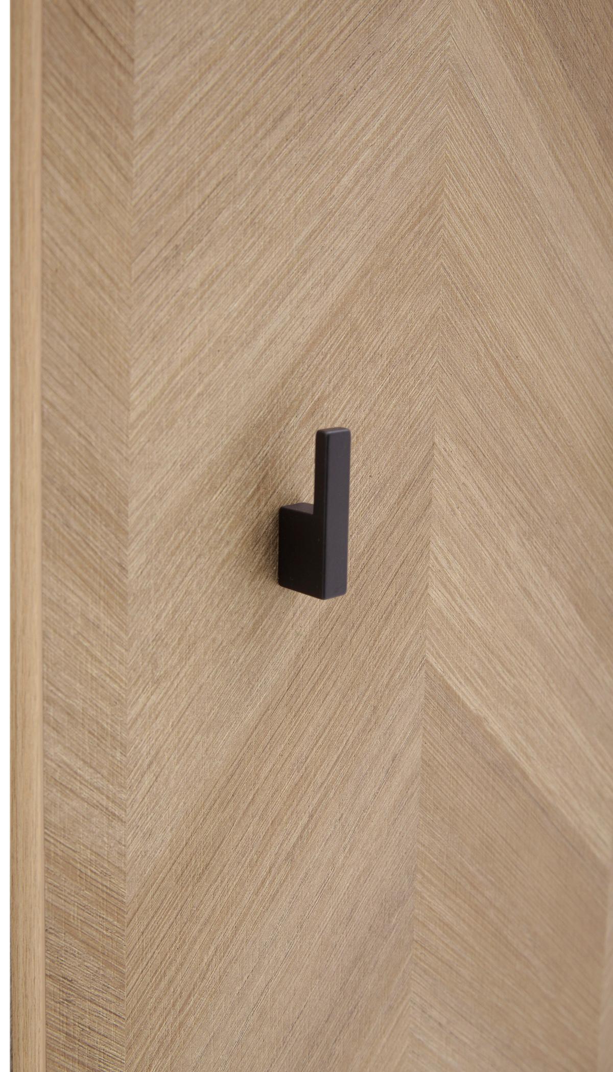 Garderobenpaneel Piazza Eichefarben B: 30 Cm - Eichefarben, Design, Holzwerkstoff (30/110,6/2,6cm) - MID.YOU