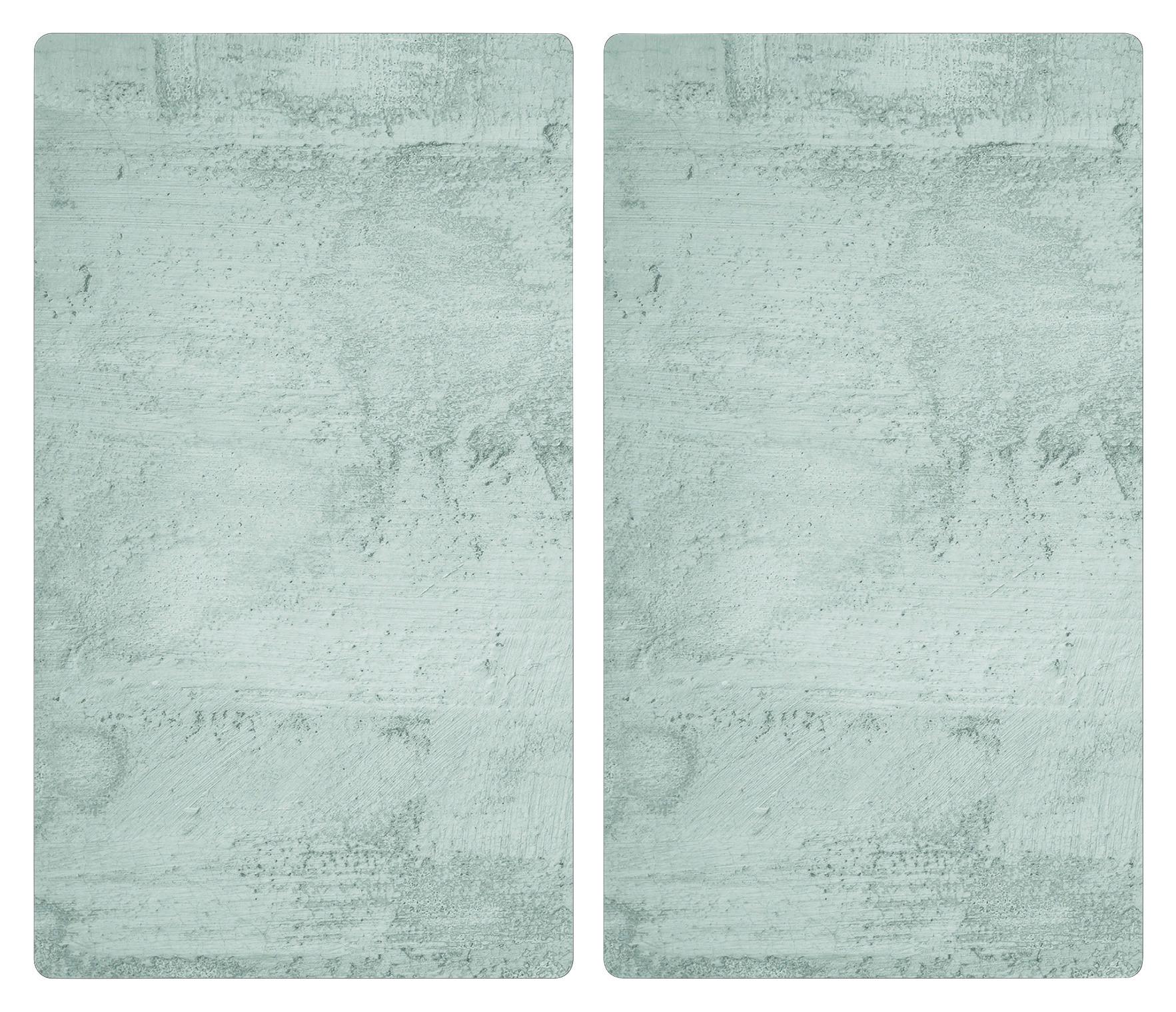 Herdabdeckplatte Grau/Betonoptik B: 28,5 cm - Grau, Basics, Glas (50/28.5/0.4cm) - Kesper