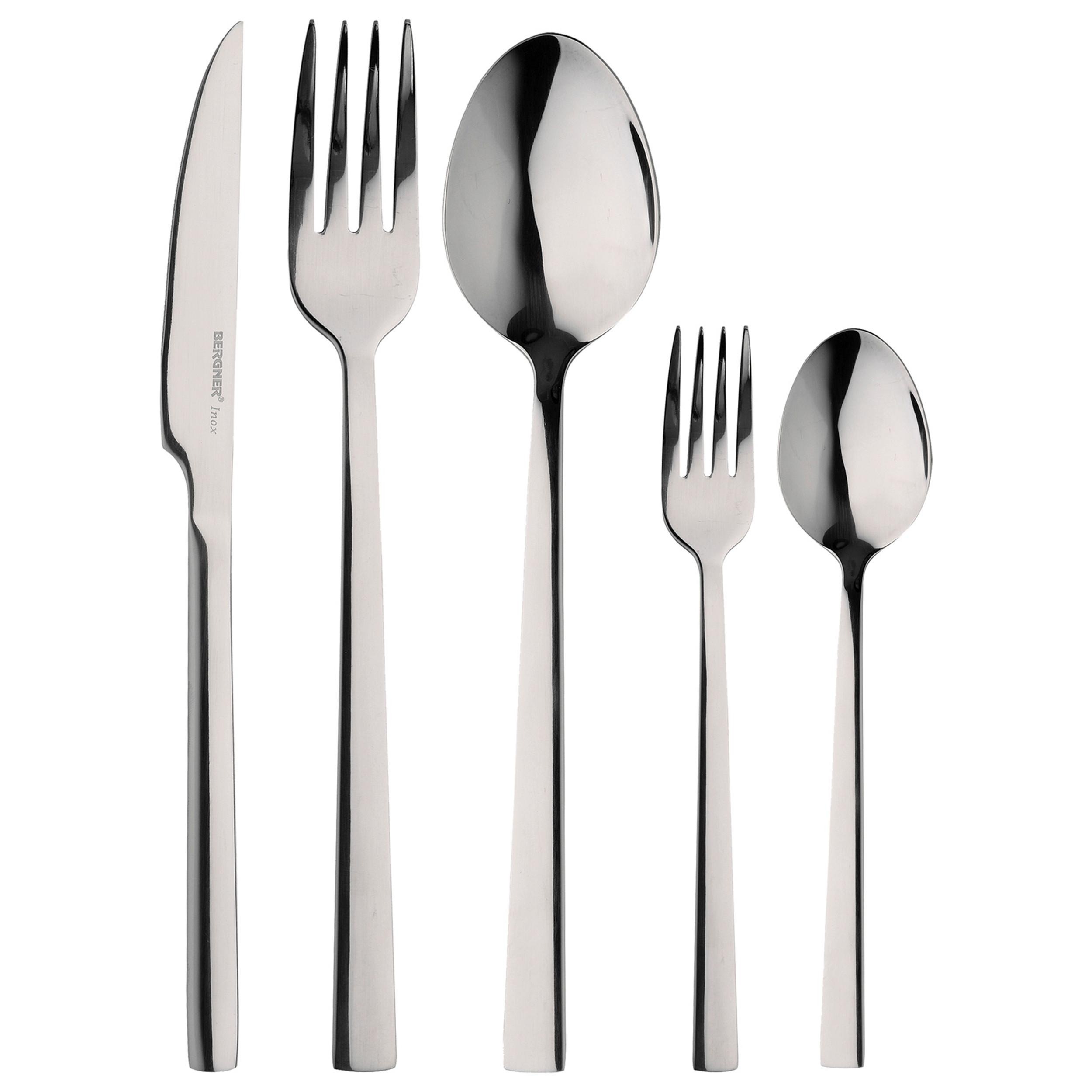 BESTECKSET Edelstahl 94-Teilig - Silberfarben, Basics, Metall (40.5/27,3/5,2cm)