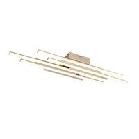 STROPNÍ LED SVÍTIDLO LIR - šampaňská, Moderní, kov/plast (68/15cm) - Mömax