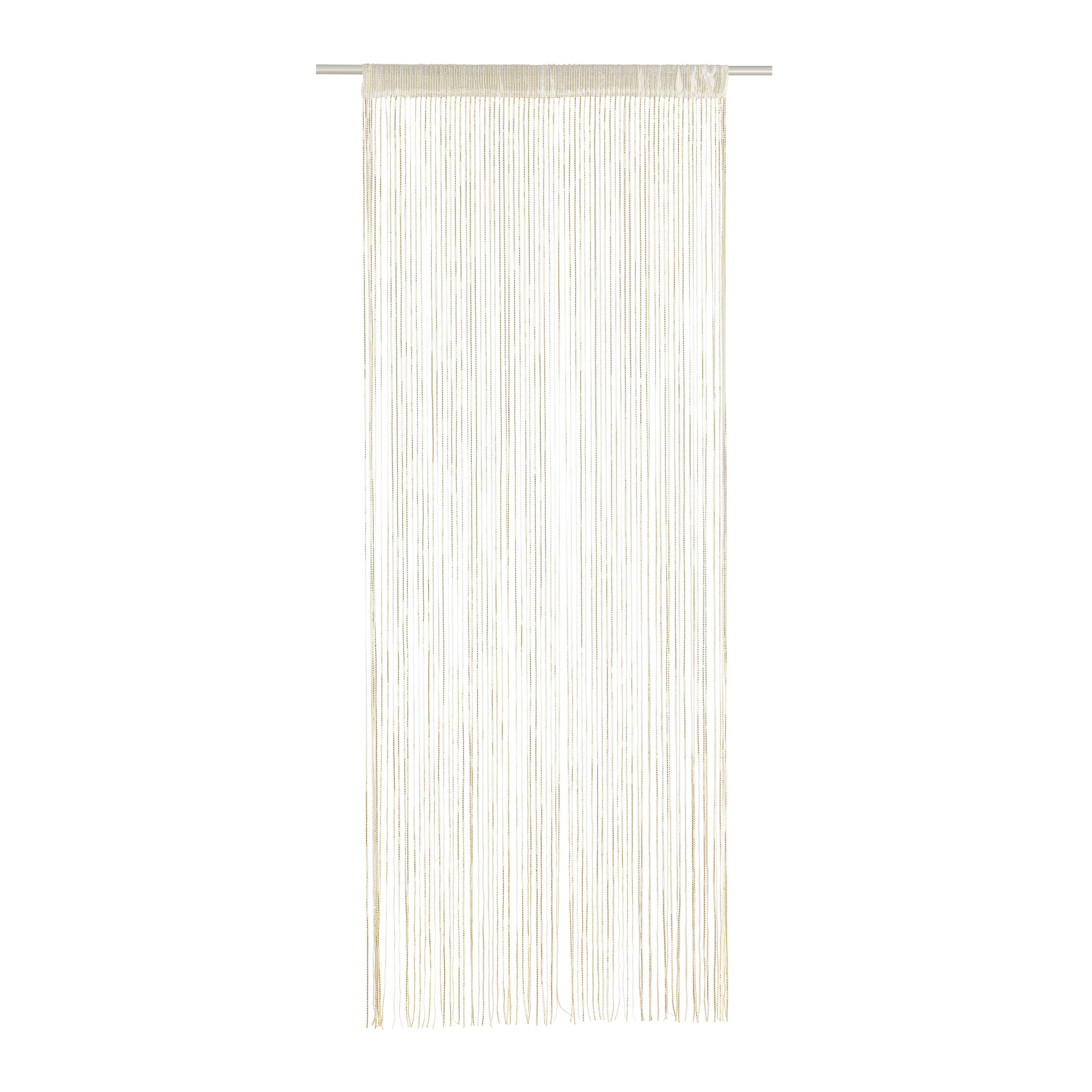 PROVÁZKOVÝ ZÁVĚS LUREX - barvy zlata, textil (90/245cm) - Mömax