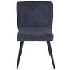 Stuhl Cory - Hellgrau/Schwarz, MODERN, Textil/Metall (57/84/48cm) - MID.YOU