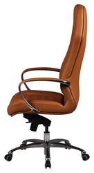 Weiche Polsterung Moderner Drehstuhl mit Kopfstütze und Armlehnen