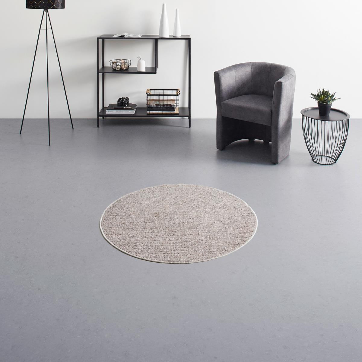 Plocho tkaný koberec Alex 1, P: 80cm, béžová - béžová, Konventionell, textil (80cm) - Modern Living