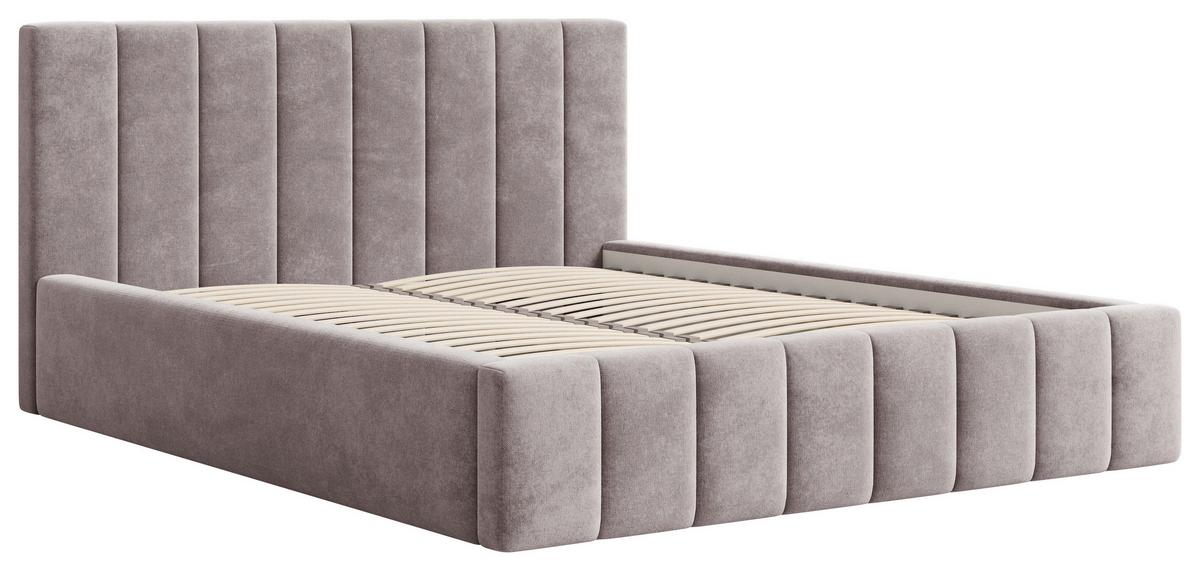 POLSTERBETT Sky Taupe 160x200cm - Taupe/Schwarz, MODERN, Holz (160/200cm) - MID.YOU