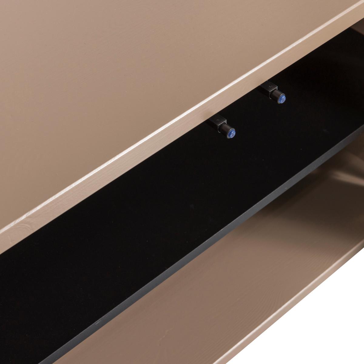 Lowboard Turner Schlammfarben B: 120cm - Schlammfarben, Design, Holz/Holzwerkstoff (120/47/44cm) - Livetastic