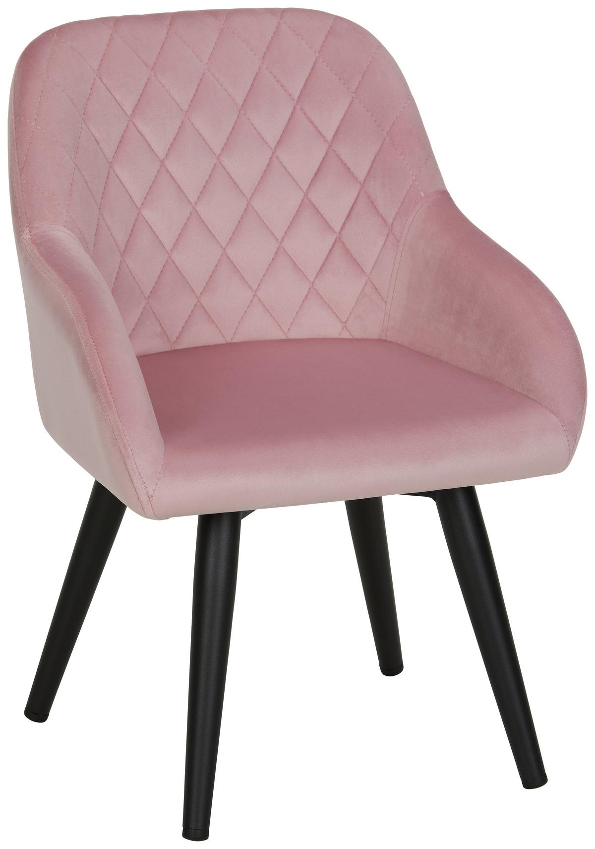 DĚTSKÁ ŽIDLE MAHE - růžová, Konvenční, kov/dřevo (32/55/33cm) - Mömax