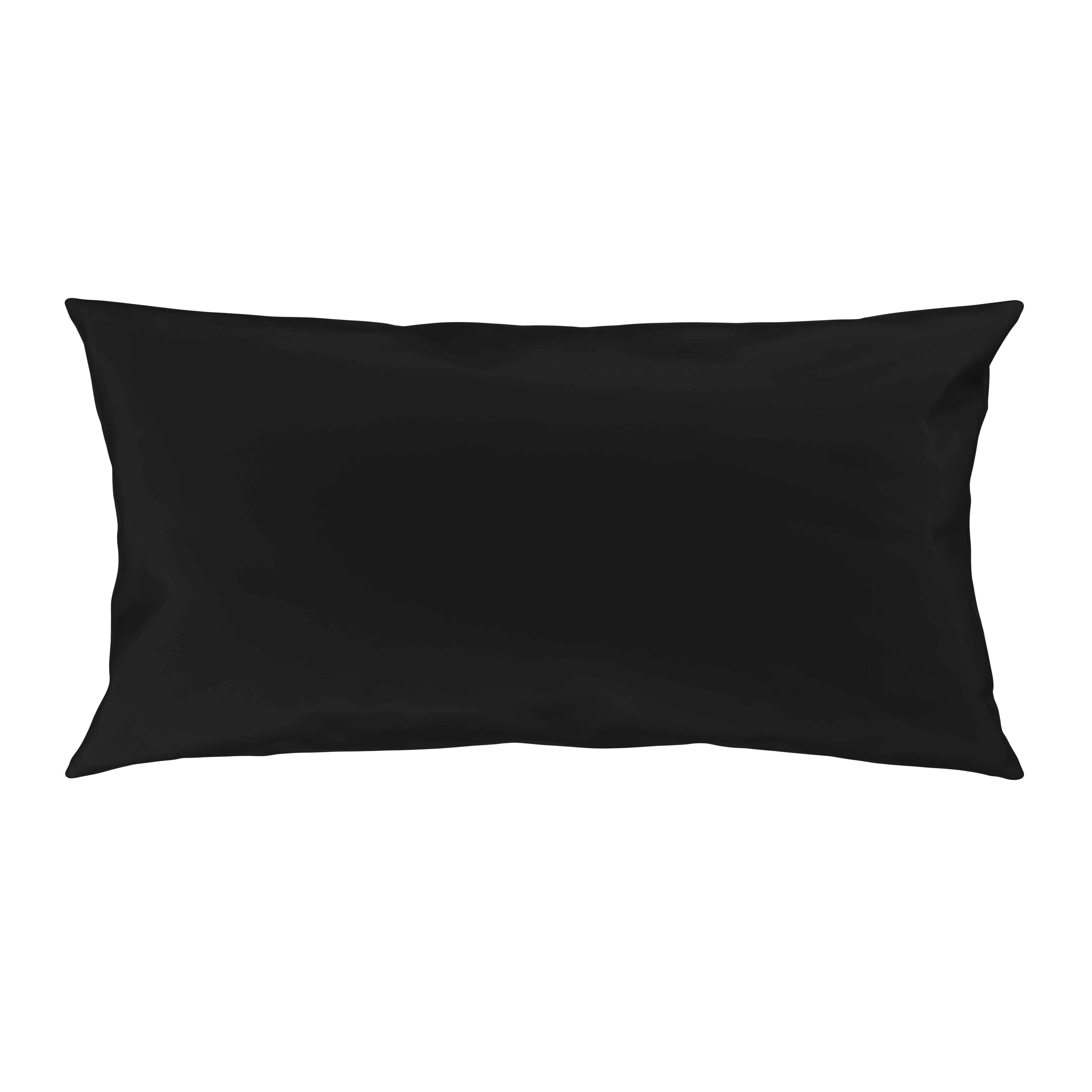 POTAH NA POLŠTÁŘ XENIA UNI - černá, Moderní, textil (40/80cm) - Premium Living