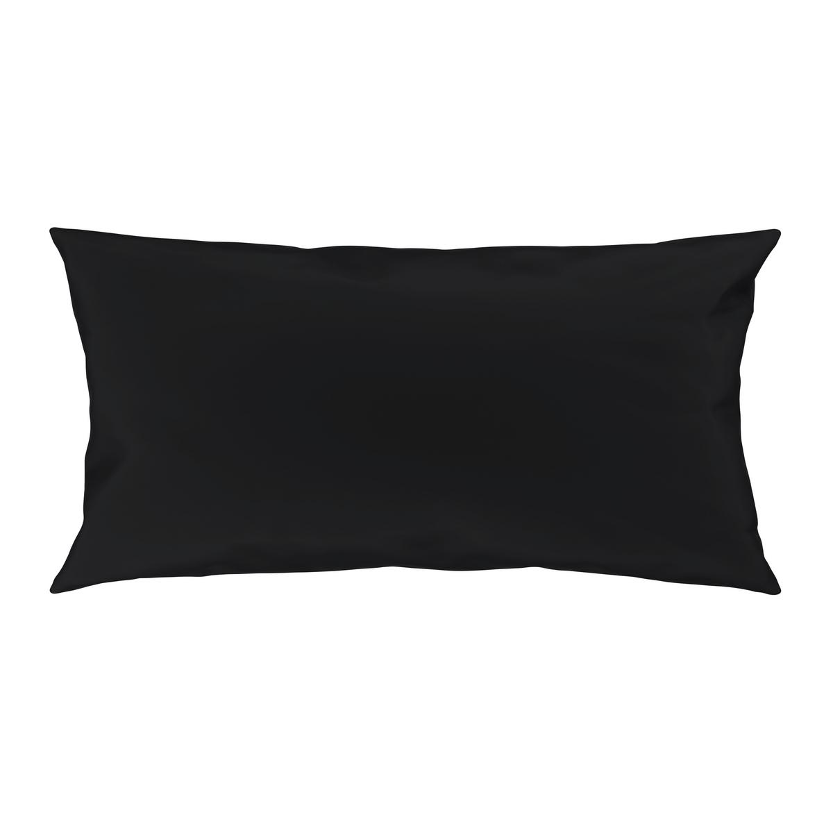 POTAH NA POLŠTÁŘ XENIA UNI - černá, Moderní, textil (40/80cm) - Premium Living