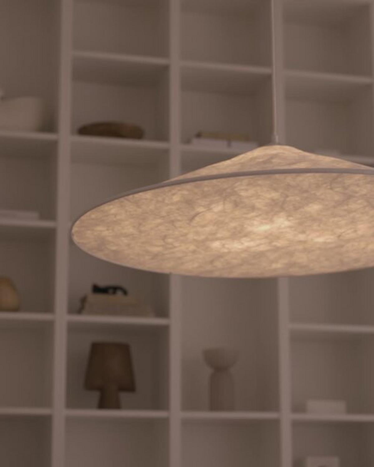 Hängeleuchte Hill B: 85 cm - Weiß, KONVENTIONELL, Kunststoff (85/22cm) - Nordlux