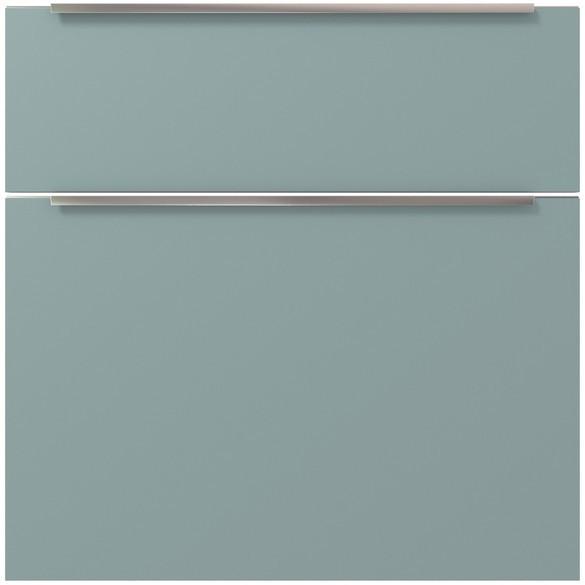 Badmöbel-Set 4-Tlg. Toronto B: ca. 240 cm Grau/Aqua - Grau, Holzwerkstoff (240cm) - Vertico