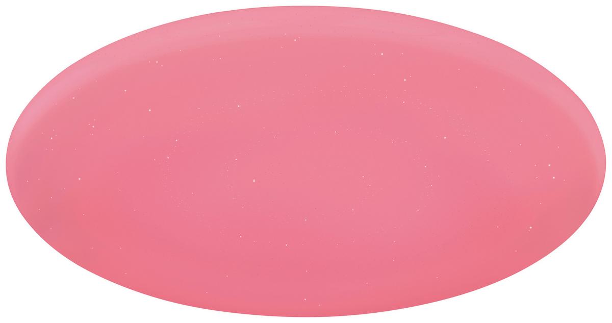 Led-deckenleuchte Rena Ø 70 Cm Mit Smartphone-Steuerung - Opal/Weiß, Basics, Kunststoff/Metall (70/8cm) - Globo