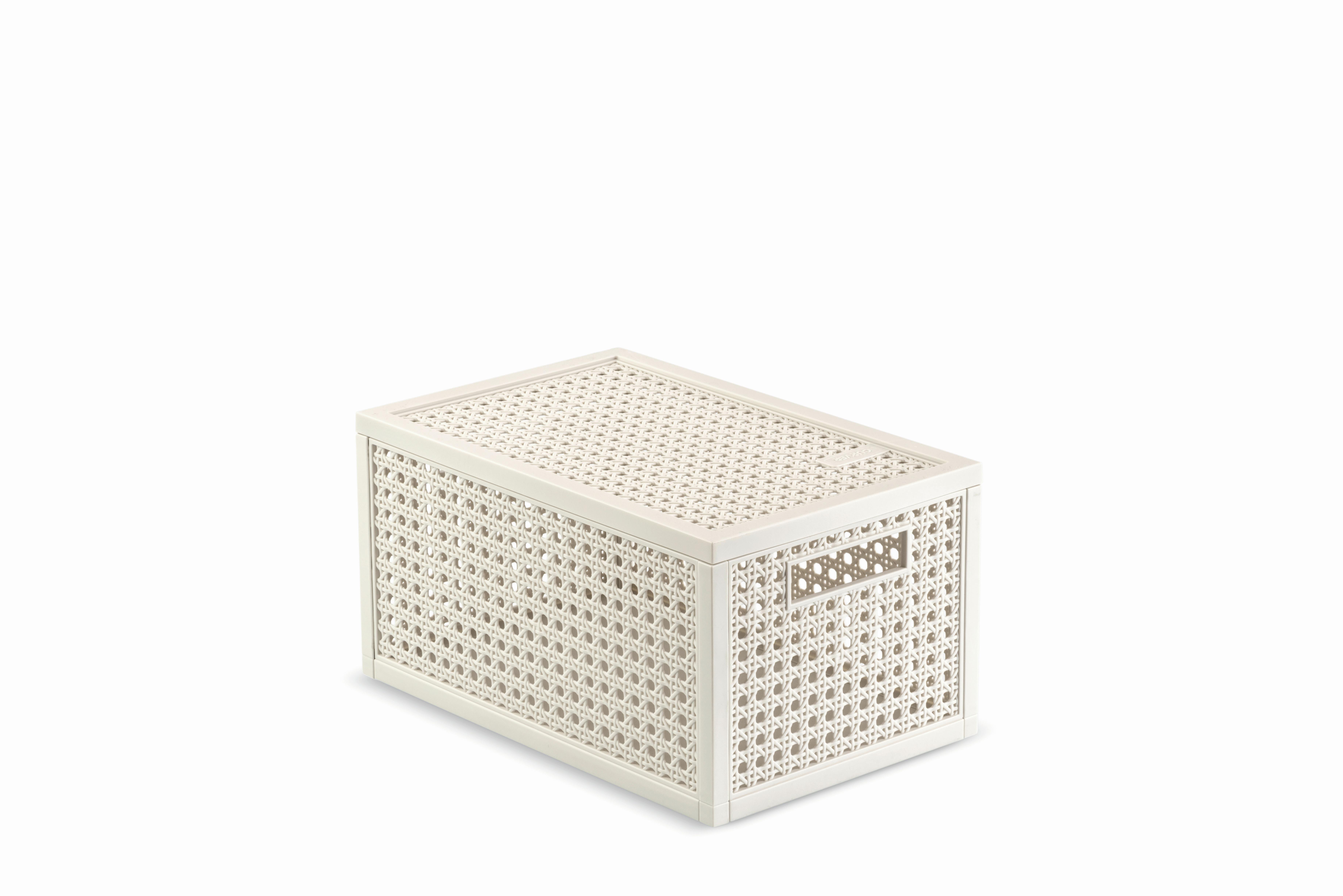 Košík na drobnosti KAYA 7 L - béžová, Basics, plast (18.8/15.4/30cm) - Curver