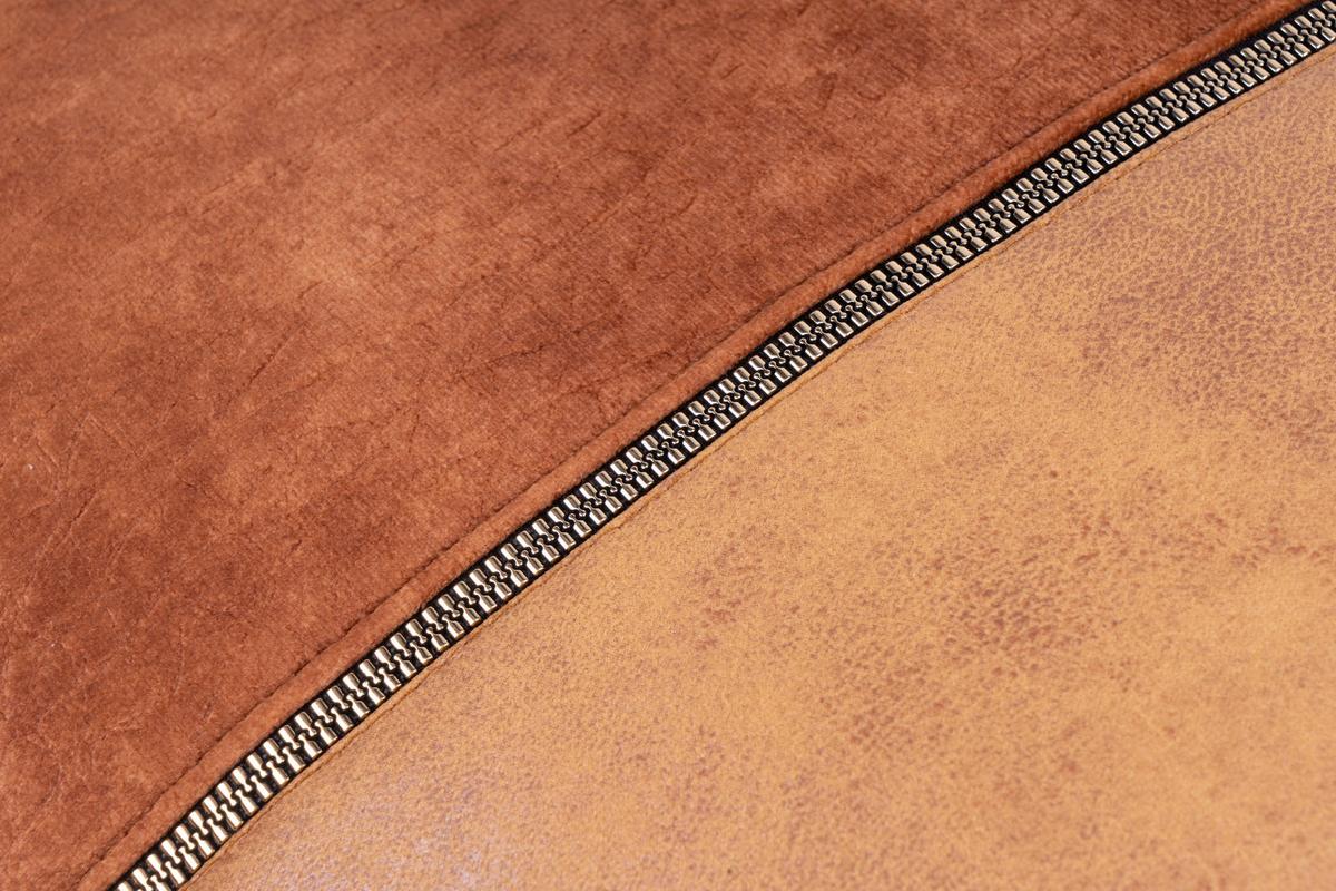 Zierkissen Picco 125 2er-Set Cappucino/Terracotta B:30/45cm - Terracotta/Cappuccino, KONVENTIONELL, Textil (30x45/50x45cm)