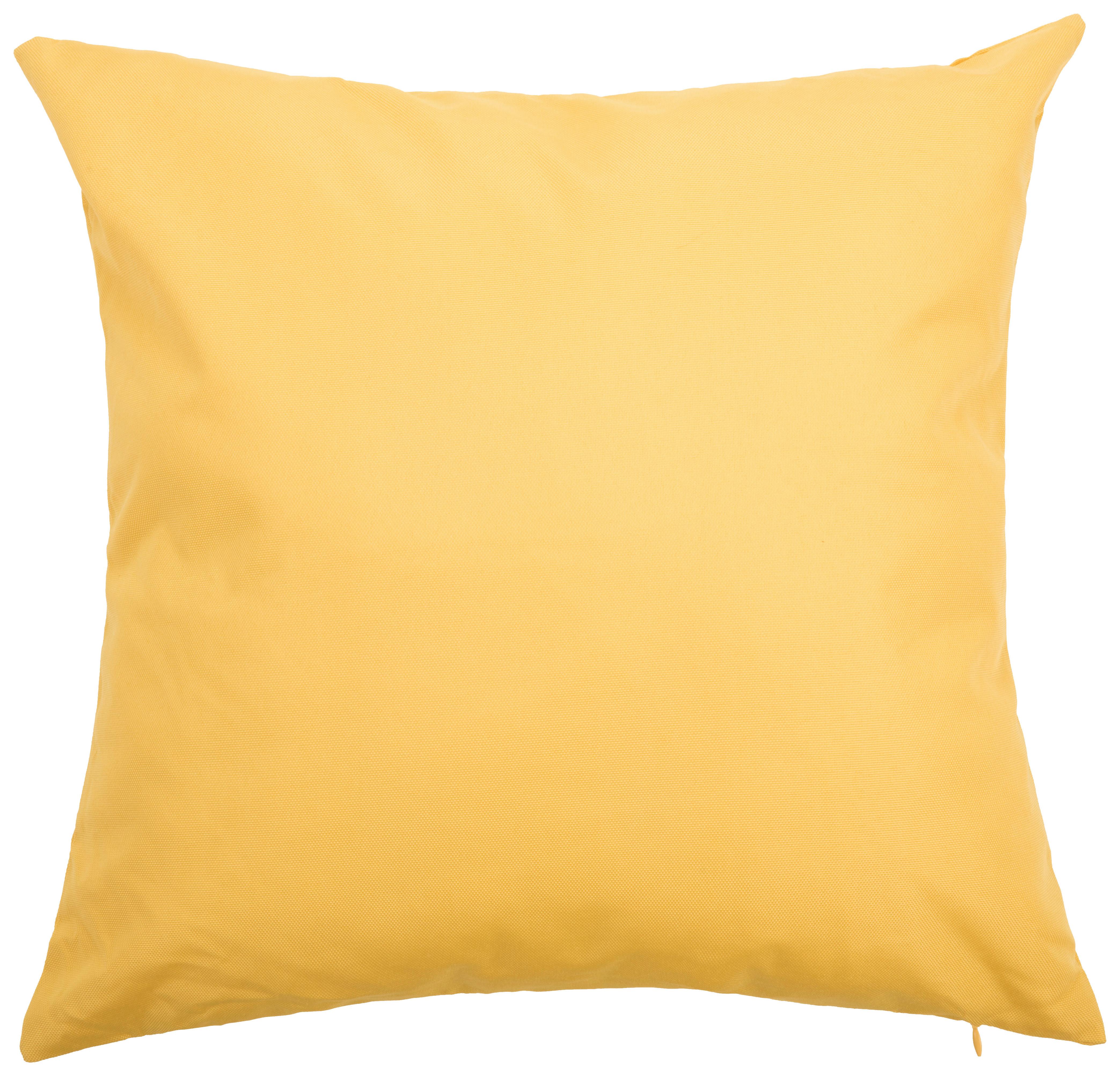 Vonkajší Vankúš Doris, 45/45cm, Žltá - žltá, Konvenčný, textil (45/45cm) - Modern Living