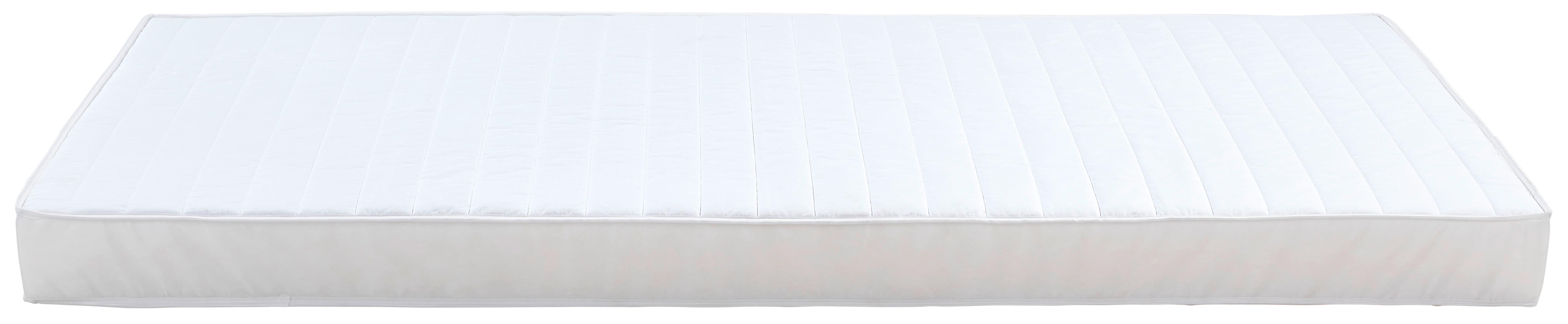 Komfortschaummatratze Rolly 90x200 cm H2 H: 12 cm - Weiß, Textil (90/200cm) - Primatex