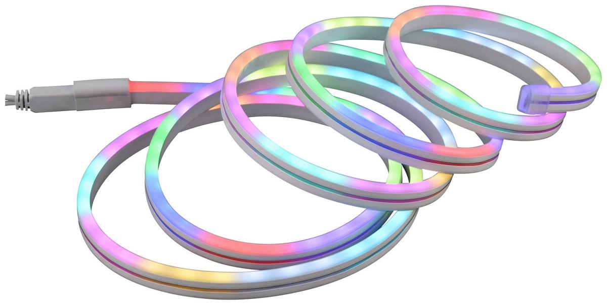 Led Díszlámpa Melanie - fehér, Modern, műanyag (300cm) - Luca Bessoni