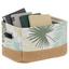 Regalkorb Adalyn - Multicolor/Weiß, MODERN, Textil/Weitere Naturmaterialien (33/23/18cm) - Luca Bessoni Regalkorb Adalyn - Multicolor/Weiß, MODERN, Textil/Weitere Naturmaterialien (33/23/18cm) - Luca Bessoni