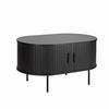 Couchtisch Schwarz B: 60 Cm - Schwarz, Design, Holzwerkstoff (100/60/55cm) - Livetastic