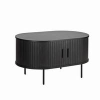 Couchtisch Schwarz B: 60 Cm - Schwarz, Design, Holzwerkstoff (100/60/55cm) - Livetastic