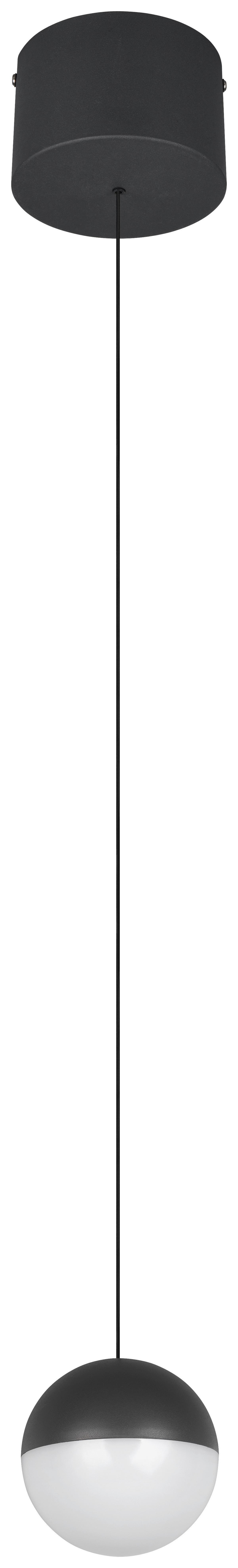 ZÁVĚSNÉ LED SVÍTIDLO SESTINE - bílá/černá, Moderní, kov/plast (11/150cm) - Mömax