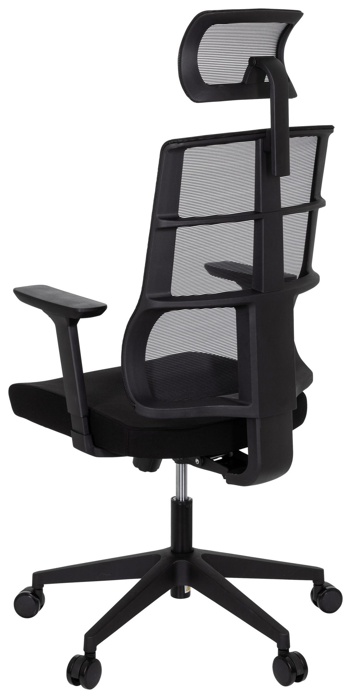 Drehstuhl Spinio Pro Schwarz - Schwarz, MODERN, Kunststoff/Textil (64/138/62cm) - MID.YOU