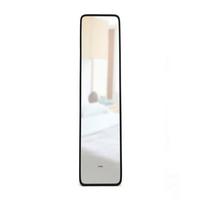 Standspiegel Schwarz B: 37 cm - Schwarz, Basics, Glas/Kunststoff (37/157/5cm) - Umbra