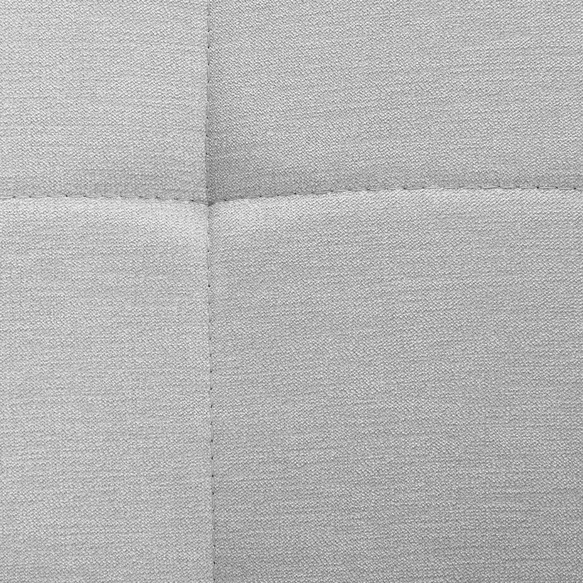 Židle Lucie - světle šedá/barvy chromu, Moderní, kov/dřevo (42,5/98/45cm) - Modern Living